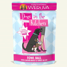 Load image into Gallery viewer, Dogs in the Kitchen Wet Dog Food Fowl Ball 2.8oz Pouch Single