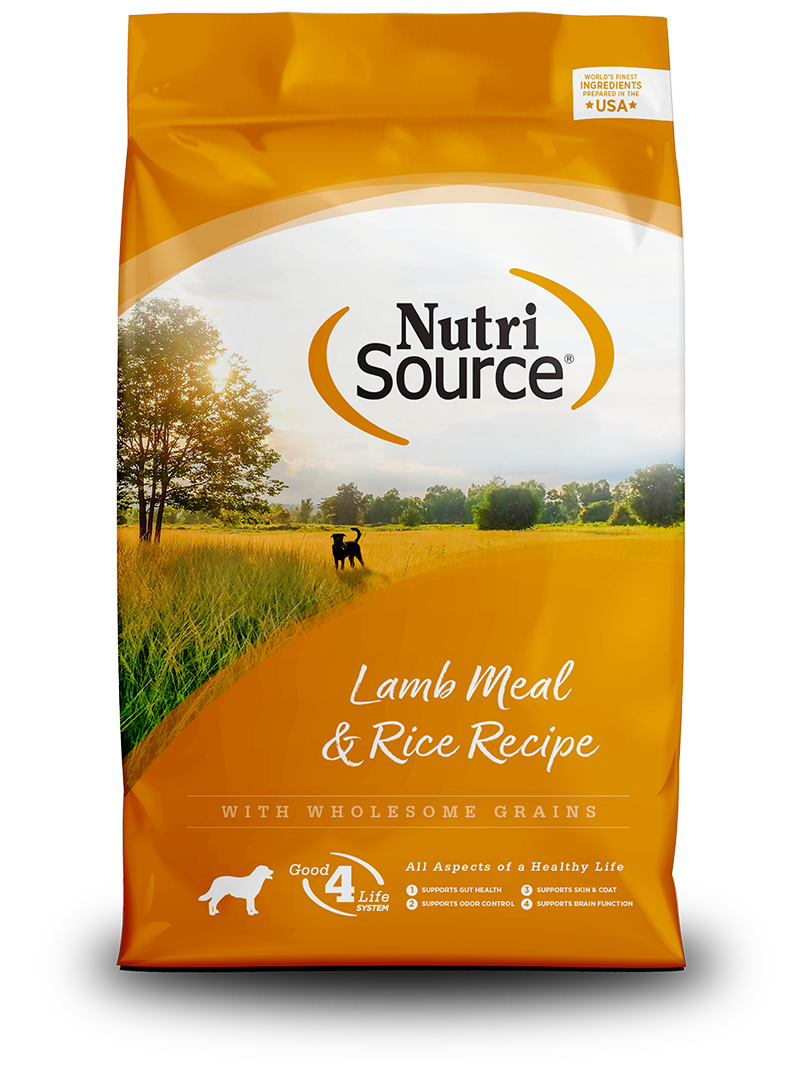 NutriSource Dry Dog Food Lamb Meal & Rice Recipe