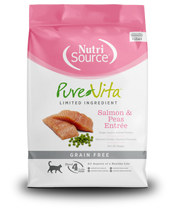 PureVita Dry Cat Food Grain-Free Salmon & Peas Entrée