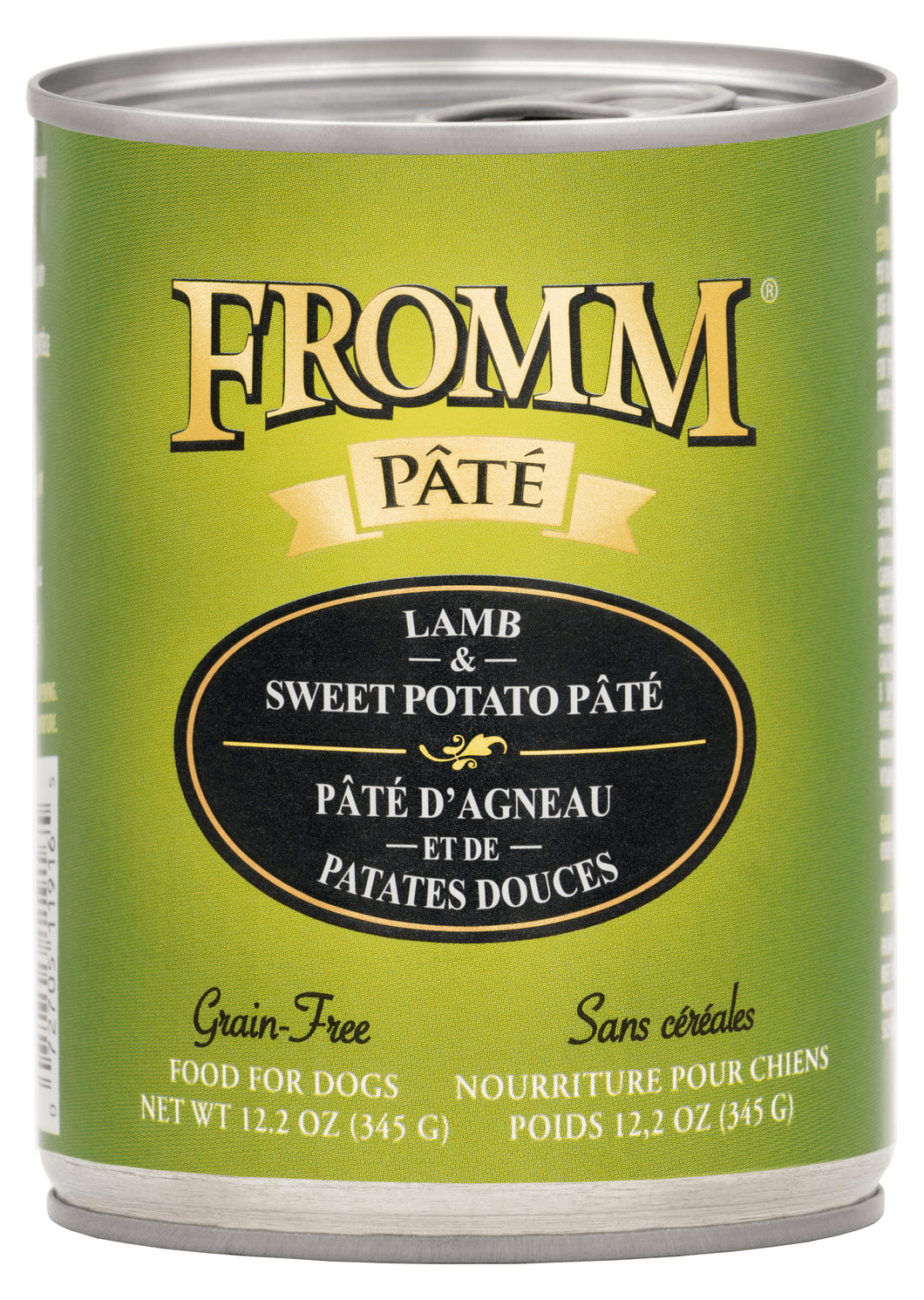 Fromm Wet Dog Food Patés - Lamb & Sweet Potato 12.2oz Can Single