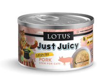 Load image into Gallery viewer, Lotus Wet Cat Food Grain-Free Just Juicy Pork Stew
