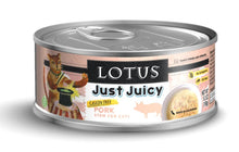 Load image into Gallery viewer, Lotus Wet Cat Food Grain-Free Just Juicy Pork Stew