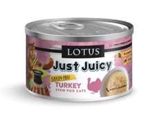 Load image into Gallery viewer, Lotus Wet Cat Food Grain-Free Just Juicy Turkey Stew