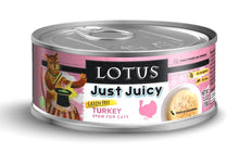Load image into Gallery viewer, Lotus Wet Cat Food Grain-Free Just Juicy Turkey Stew