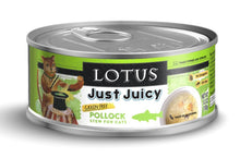 Load image into Gallery viewer, Lotus Wet Cat Food Grain-Free Just Juicy Pollock Stew