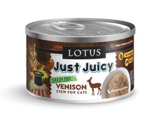 Load image into Gallery viewer, Lotus Wet Cat Food Grain-Free Just Juicy Venison Stew