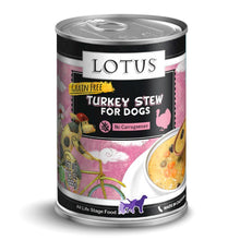 Load image into Gallery viewer, Lotus Wet Dog Food Stews - Turkey Recipe