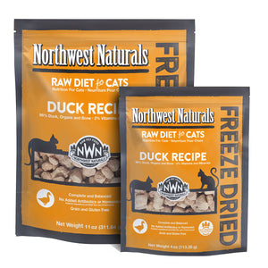 Northwest Naturals Freeze-Dried Cat Food Duck Recipe