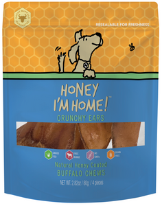 Honey I'm Home! Buffalo Crunchy Ears 2.82oz - 4pk