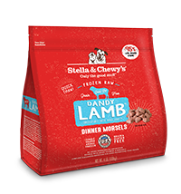 Stella & Chewy's Frozen Raw Dog Food Dinner Morsels Dandy Lamb