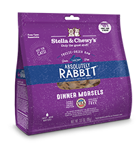 Stella & Chewy's Freeze-Dried Raw Cat Food Dinner Morsels Absolutely Rabbit