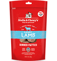 Stella & Chewy's Freeze-Dried Raw Dog Food Dinner Patties Dandy Lamb