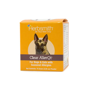 Herbsmith Clear Allerqi Powder 75g Jar for Dogs and Cats