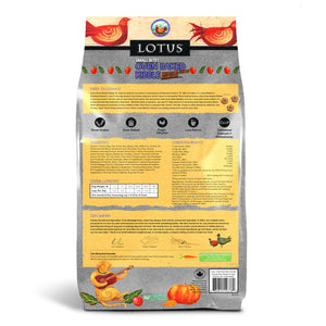 Lotus Dry Dog Food Oven-Baked Good Grains Chicken Recipe Adult - Small Bites