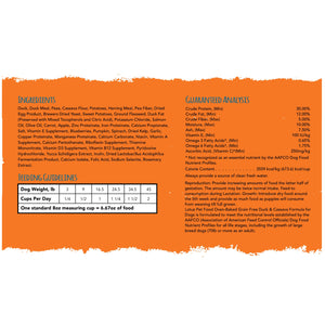 Lotus Dry Dog Food Oven-Baked Grain-Free Duck & Cassava Recipe - Small Bites