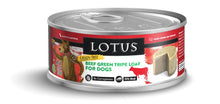 Load image into Gallery viewer, Lotus Wet Dog Food Loaf - Beef Green Tripe Recipe