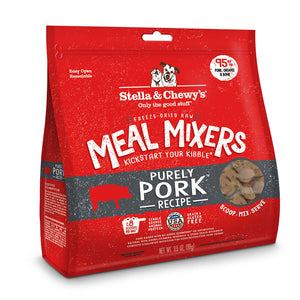 Stella & Chewy's Freeze-Dried Raw Dog Food Meal Mixer Purely Pork