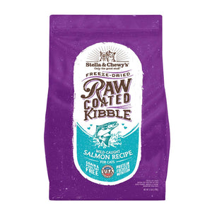Stella & Chewy's Dry Cat Food Raw Coated Wild-Caught Salmon Recipe