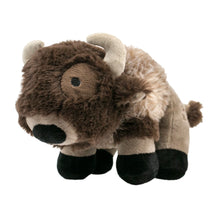 Load image into Gallery viewer, Tall Tails Dog Toy Plush Squeaker Buffalo 9&quot;