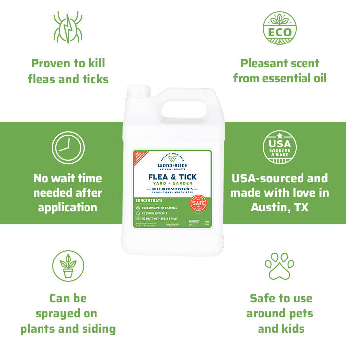 Wondercide Flea & Tick Yard & Garden 16oz Concentrate