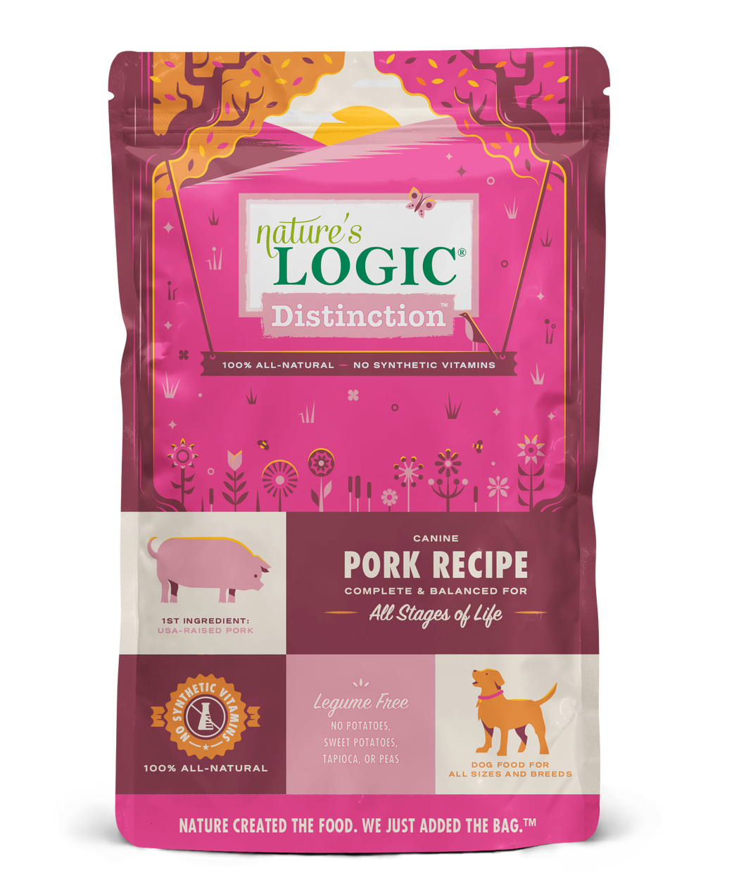 Nature's Logic Distinction Dry Dog Food Pork Recipe