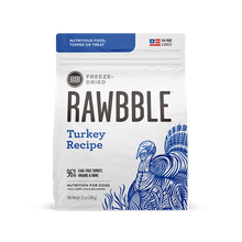 Load image into Gallery viewer, Bixbi RAWBBLE® Freeze-Dried Dog Food Turkey Recipe