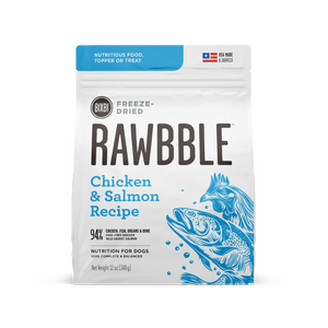 Bixbi RAWBBLE® Freeze-Dried Dog Food Chicken & Salmon Recipe