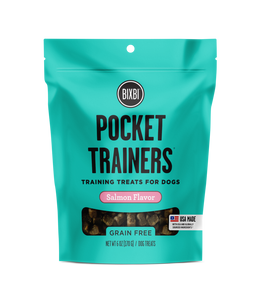 Bixbi Soft Dog Treats Pocket Trainers Salmon Flavor 6oz Bag