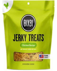 Bixbi Jerky Dog Treats Original Chicken Jerky 10oz Bag