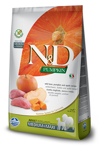 Farmina Pumpkin Dry Dog Food N&D Boar & Apple Medium/Maxi