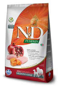 Farmina Pumpkin Dry Dog Food N&D Chicken & Pomegranate Medium/Maxi