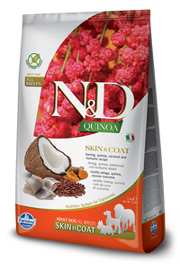 Farmina Quinoa Dry Dog Food N&D Skin & Coat Herring