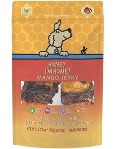Honey I'm Home! Buffalo Mango Jerky Strips 5.29oz Bag
