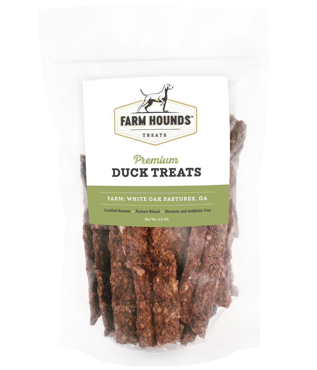 Farm Hounds Duck Strips 4.5oz Bag