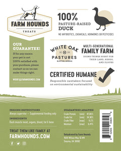 Farm Hounds Duck Strips 4.5oz Bag