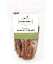 Load image into Gallery viewer, Farm Hounds Turkey Strips 4.5oz Bag