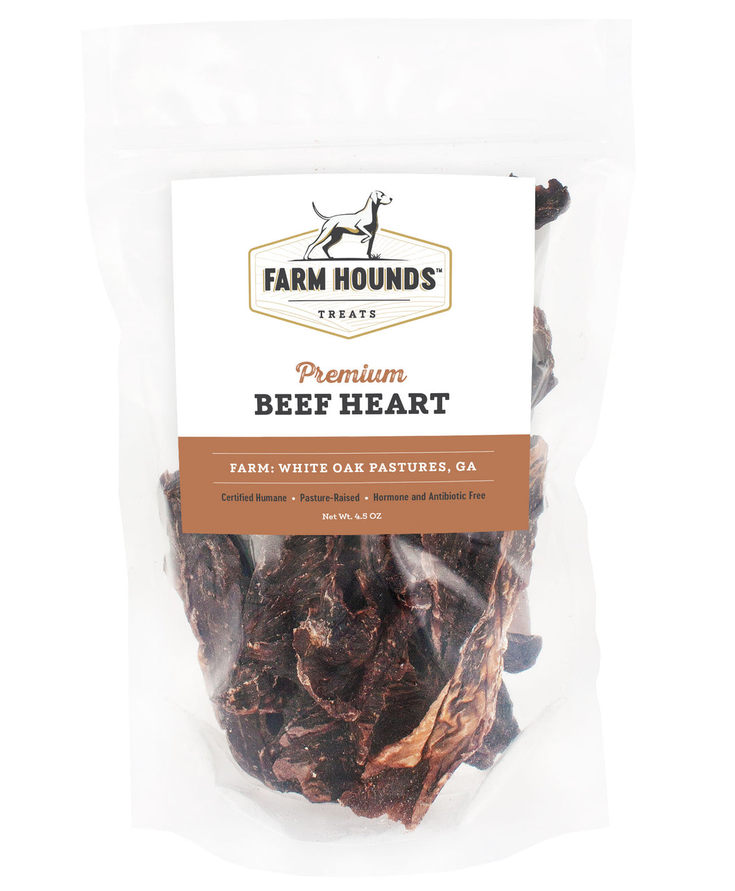 Farm Hounds Beef Heart 4oz Bag