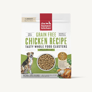 The Honest Kitchen Dry Dog Food Clusters Grain-Free Chicken Recipe