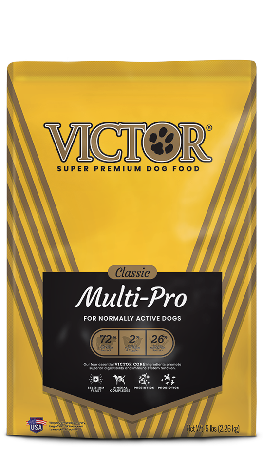 Victor Dry Dog Food Classic Multi-Pro Plus for Normally Active Dogs *Special Order Only*
