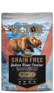 Victor Dry Dog Food Select Grain-Free Yukon River Canine with Salmon & Sweet Potato *Special Order Only*