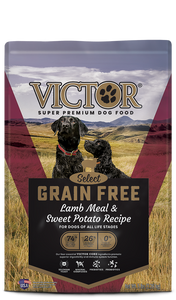 Victor Dry Dog Food Select Grain-Free Lamb Meal & Sweet Potato Recipe *Special Order Only*
