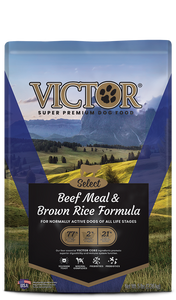 Victor Dry Dog Food Select Beef Meal & Brown Rice Formula *Special Order Only*