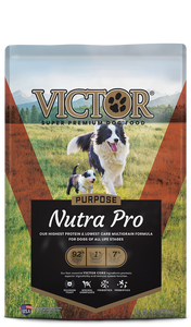 Victor Dry Dog Food Purpose Nutra-Pro High-Protein Low-Carb Formula *Special Order Only*