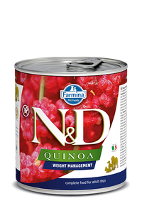 Farmina Quinoa Wet Dog Food N&D Weight Management - Lamb