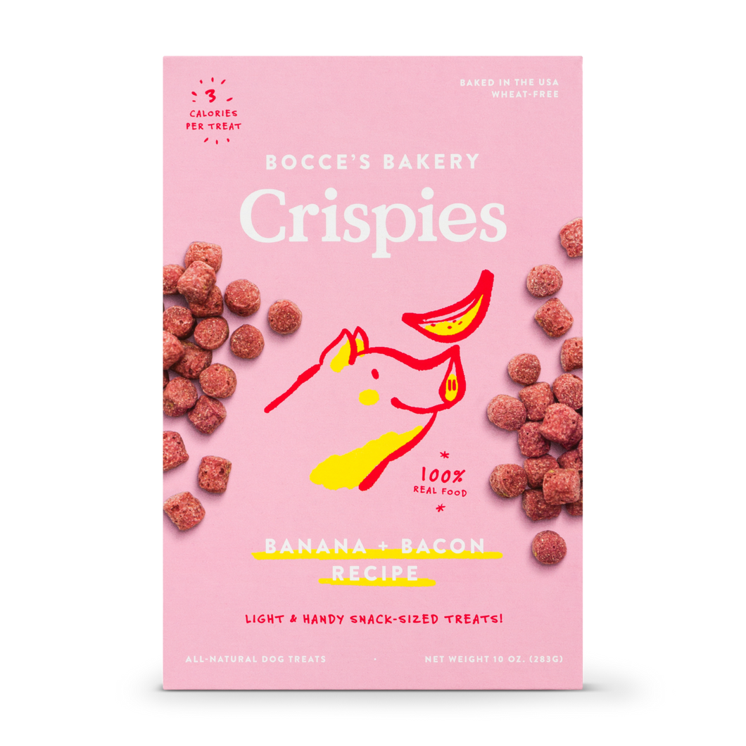 Bocce’s Crispies Banana + Bacon Recipe 10oz box