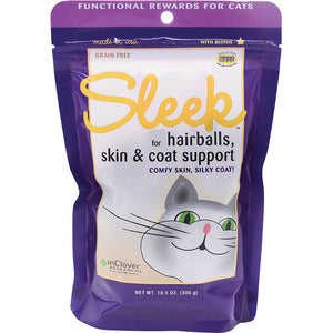 In Clover Feline SLEEK Skin & Coat Treats for Cats