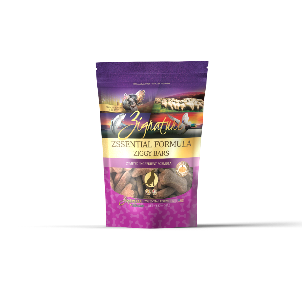Zignature Dog Treats Grain-Free Zssential Formula 12oz Bag