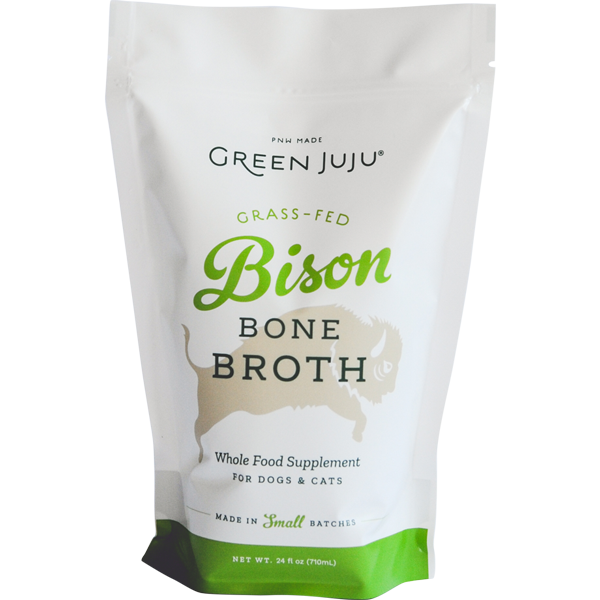 Green Juju Frozen Bone Broth Bison 20oz