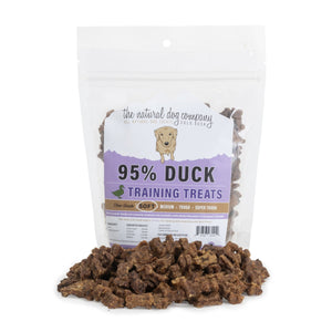 Tuesday's Natural Dog Company 95% Meat Training Bites - Duck 6oz Bag