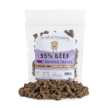 Load image into Gallery viewer, Tuesday&#39;s Natural Dog Company 95% Meat Training Bites - Beef 6oz Bag